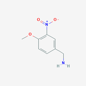 (4-Methoxy-3-nitrophenyl)methanamine