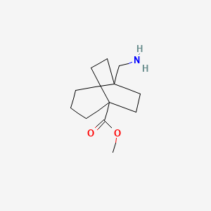 Methyl 5-(aminomethyl)bicyclo[3.2.2]nonane-1-carboxylate