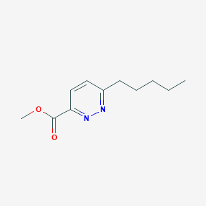 Methyl 6-pentylpyridazine-3-carboxylate