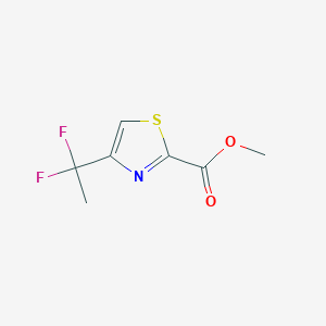 Methyl 4-(1,1-difluoroethyl)thiazole-2-carboxylate