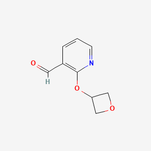 2-(Oxetan-3-yloxy)nicotinaldehyde