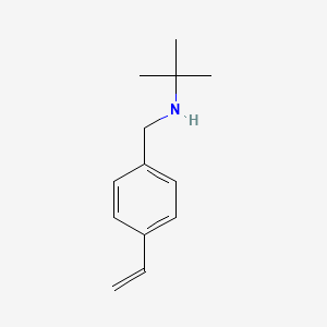 2-Methyl-N-(4-vinylbenzyl)propan-2-amine