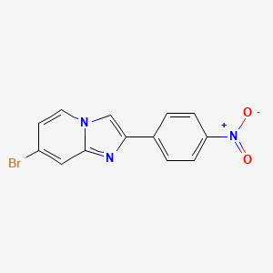 7-Bromo-2-(4-nitrophenyl)imidazo[1,2-a]pyridine