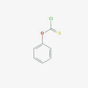 molecular formula C7H5ClOS B129335 O-苯基氯硫代甲酸酯 CAS No. 1005-56-7