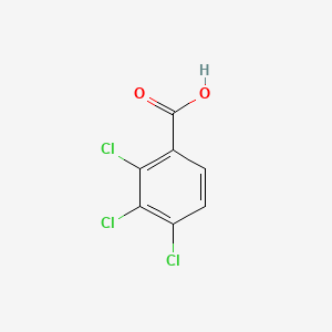 molecular formula C7H3Cl3O2 B1293367 2,3,4-三氯苯甲酸 CAS No. 50-75-9