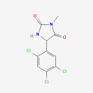 3-Methyl-5-(2,4,5-trichlorophenyl)imidazolidine-2,4-dione