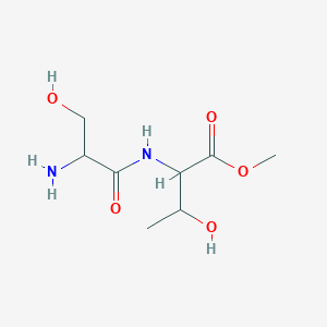 Methyl 2-(2-amino-3-hydroxypropanamido)-3-hydroxybutanoate