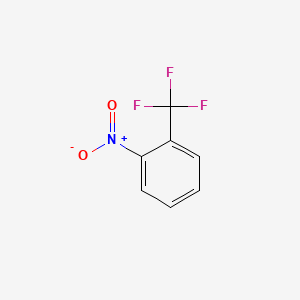 molecular formula C7H4F3NO2 B1293377 2-Nitrobenzotrifluoride CAS No. 384-22-5