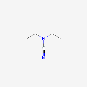 molecular formula C5H10N2 B1293381 二乙基氰胺 CAS No. 617-83-4