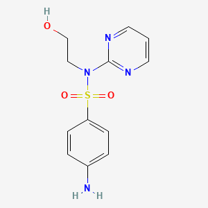 Benzenesulfonamide, 4-amino-N-(2-hydroxyethyl)-N-2-pyrimidinyl-