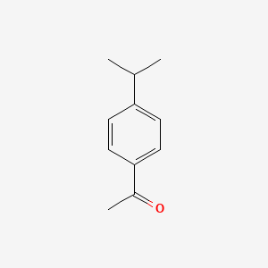 molecular formula C11H14O B1293387 4'-Isopropylacetophenone CAS No. 645-13-6