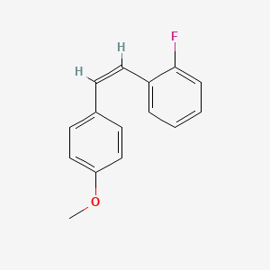 (Z)-1-Fluoro-2-(4-methoxystyryl)benzene