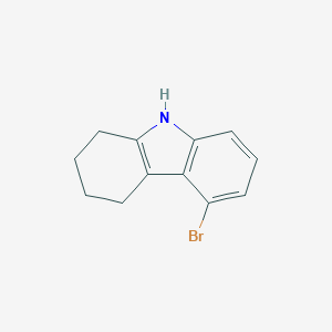 molecular formula C12H12BrN B129340 5-Bromo-2,3,4,9-tetrahydro-1H-carbazole CAS No. 78863-98-6