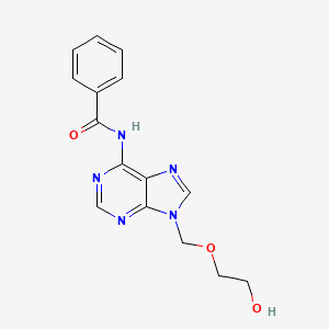 N-(9-((2-Hydroxyethoxy)methyl)-9H-purin-6-yl)benzamide