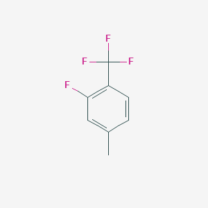 molecular formula C8H6F4 B129342 2-氟-4-甲基-1-(三氟甲基)苯 CAS No. 158364-83-1