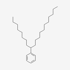 molecular formula C26H46 B12934202 9-Phenyleicosane CAS No. 2398-65-4