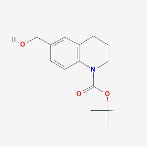 tert-Butyl 6-(1-hydroxyethyl)-3,4-dihydroquinoline-1(2H)-carboxylate