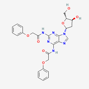 2'-Deoxy-2-(2-phenoxyacetamido)-N-(phenoxyacetyl)adenosine