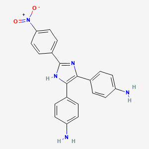 4,4'-(2-(4-Nitrophenyl)-1H-imidazole-4,5-diyl)dianiline