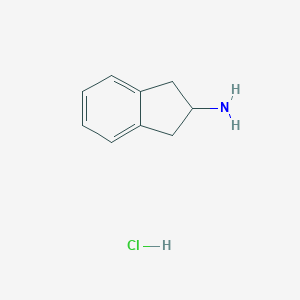 molecular formula C9H12ClN B129347 盐酸2-氨基茚满 CAS No. 2338-18-3