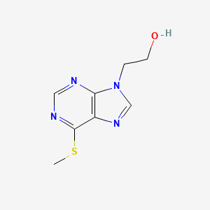 2-[6-(Methylsulfanyl)-9h-purin-9-yl]ethanol