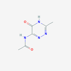 N-(3-Methyl-5-oxo-2,5-dihydro-1,2,4-triazin-6-yl)acetamide