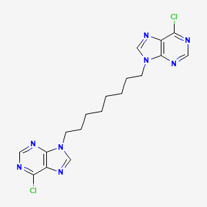 1,8-bis(6-chloro-9H-purin-9-yl)octane