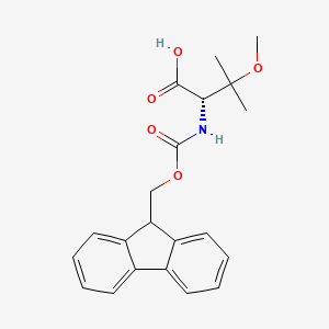 (S)-2-((((9H-Fluoren-9-yl)methoxy)carbonyl)amino)-3-methoxy-3-methylbutanoic acid