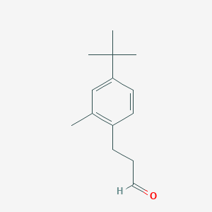 4-(1,1-Dimethylethyl)-2-methyl-benzenepropanal