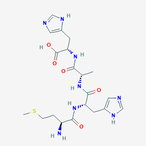 L-Methionyl-L-histidyl-L-alanyl-L-histidine