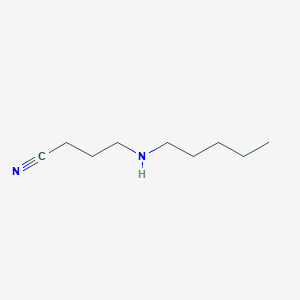 4-(Pentylamino)butanenitrile