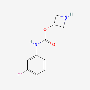 azetidin-3-yl N-(3-fluorophenyl)carbamate