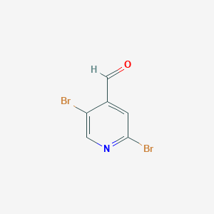 B1293480 2,5-Dibromoisonicotinaldehyde CAS No. 959244-28-1