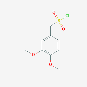 (3,4-Dimethoxyphenyl)methanesulfonyl chloride