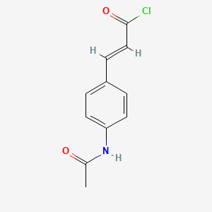 3-(4-Acetamidophenyl)acryloyl chloride