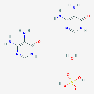 5,6-Diaminopyrimidin-4-ol hemisulfate hydrate