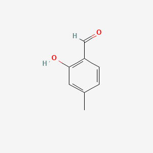 molecular formula C8H8O2 B1293496 2-羟基-4-甲基苯甲醛 CAS No. 698-27-1