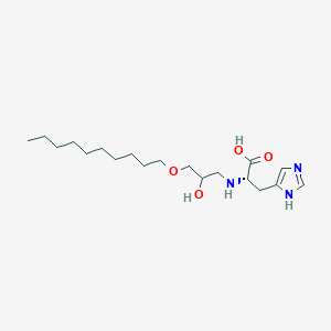 N-[3-(Decyloxy)-2-hydroxypropyl]-L-histidine