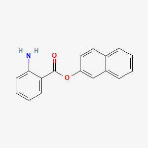 molecular formula C17H13NO2 B1293497 2-萘基-2-氨基苯甲酸酯 CAS No. 63449-68-3