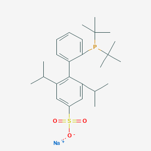 Sodium 2'-(di-tert-butylphosphino)-2,6-diisopropyl-[1,1'-biphenyl]-4-sulfonate