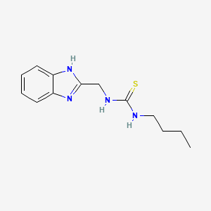 N-[(1H-Benzimidazol-2-yl)methyl]-N'-butylthiourea