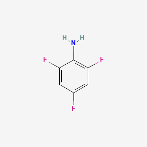 molecular formula C6H4F3N B1293507 2,4,6-三氟苯胺 CAS No. 363-81-5