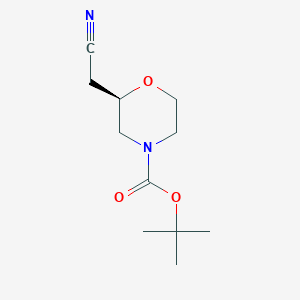 tert-Butyl (R)-2-(cyanomethyl)morpholine-4-carboxylate