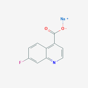 Sodium 7-fluoroquinoline-4-carboxylate