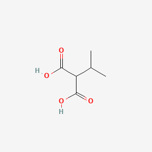 molecular formula C6H10O4 B1293513 Isopropylmalonic acid CAS No. 601-79-6