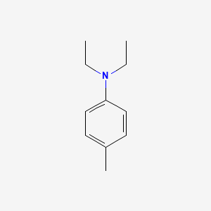 molecular formula C11H17N B1293514 N,N-Diethyl-p-toluidine CAS No. 613-48-9