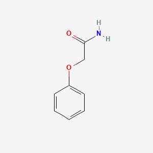 molecular formula C8H9NO2 B1293517 2-Phenoxyacetamide CAS No. 621-88-5