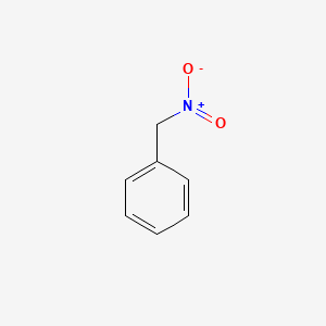 molecular formula C7H7NO2 B1293519 (Nitromethyl)benzene CAS No. 622-42-4