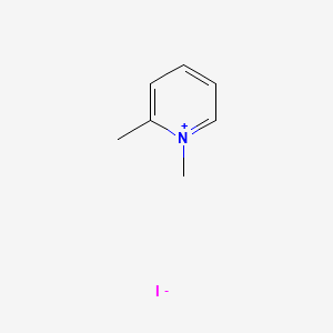 molecular formula C7H10IN B1293523 1,2-Dimethylpyridinium iodide CAS No. 872-73-1