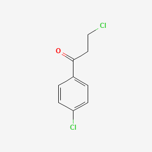 B1293541 3,4'-Dichloropropiophenone CAS No. 3946-29-0